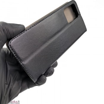 Telone atverčiamas dėklas - juodas (Motorola Moto G13/G23)